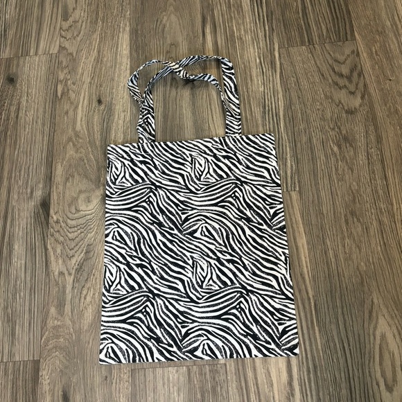 Handbags - Zebra Print Tote Bag